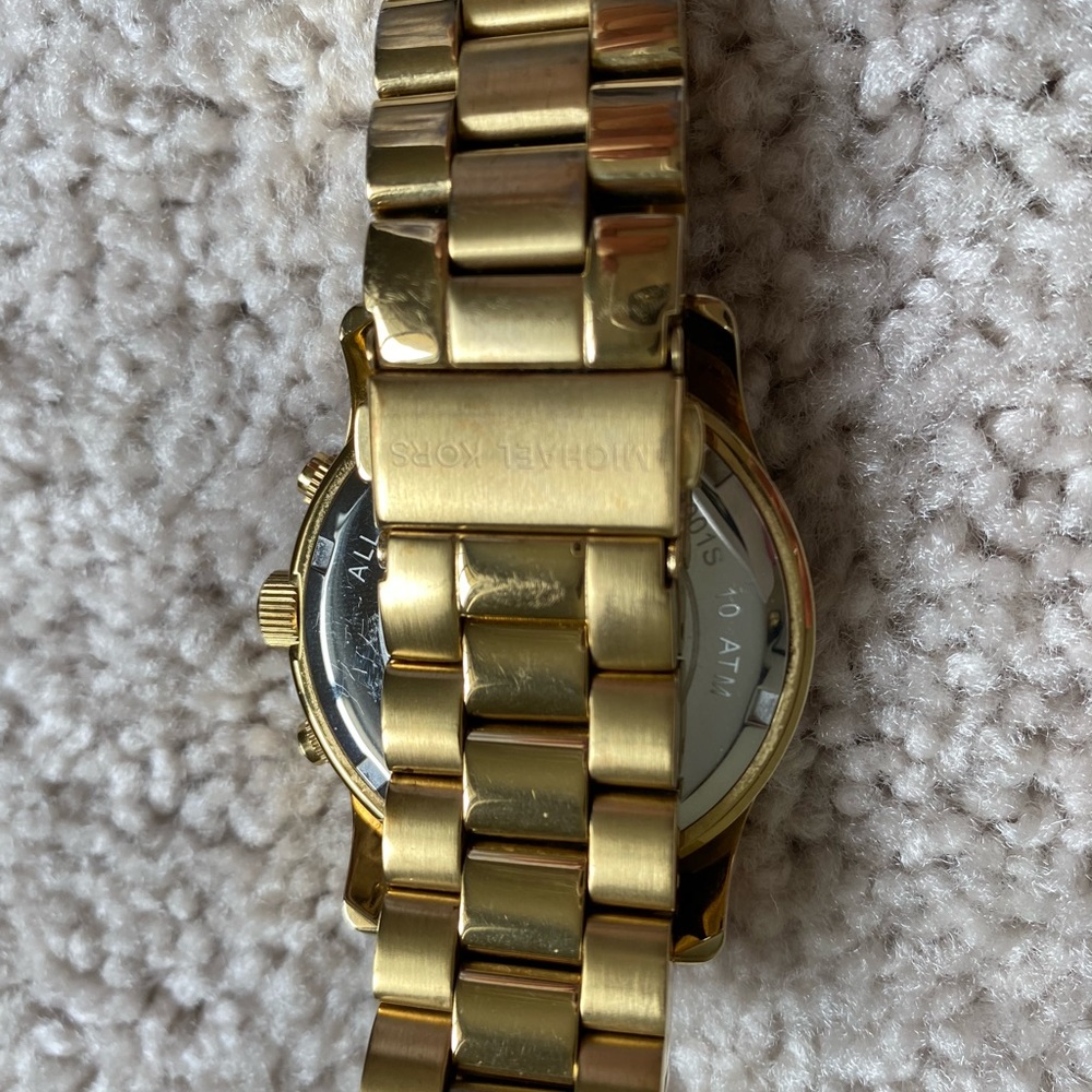 MIchael Kors Gold Chronograph Women’s Watch - Picture 6 of 6